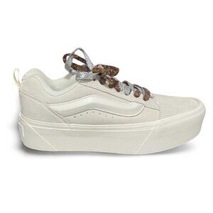NEW Vans Knu Stack Suede 'White Multi-Color Laces'  Size 8